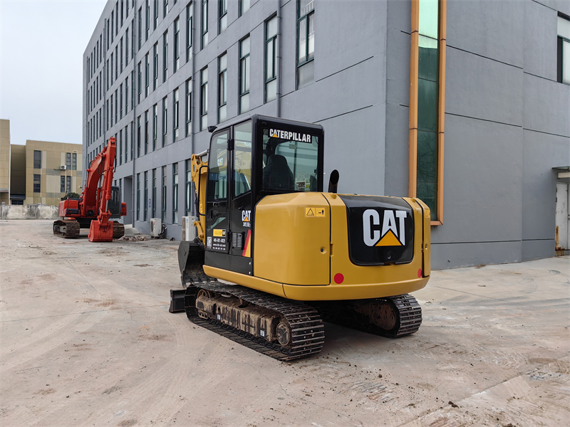 used cat 305.5e mini excavator