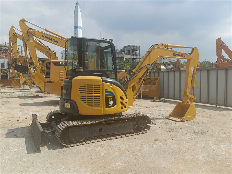 komatsu excavator pc55mr-2