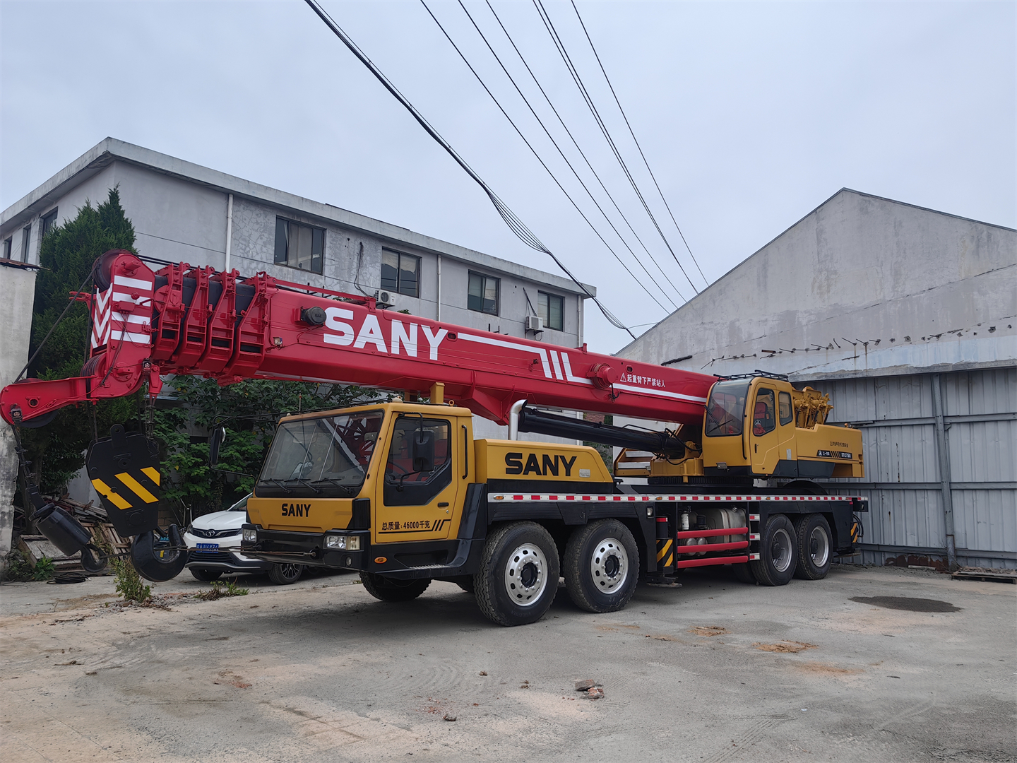 Used Sany STC750 75ton Crane