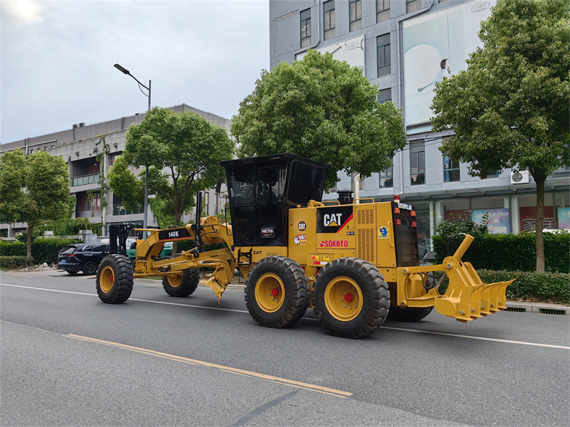caterpillar motor grader 140k
