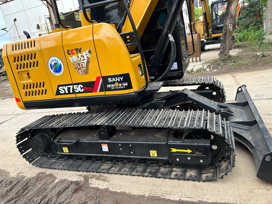 used sany excavator sy75c
