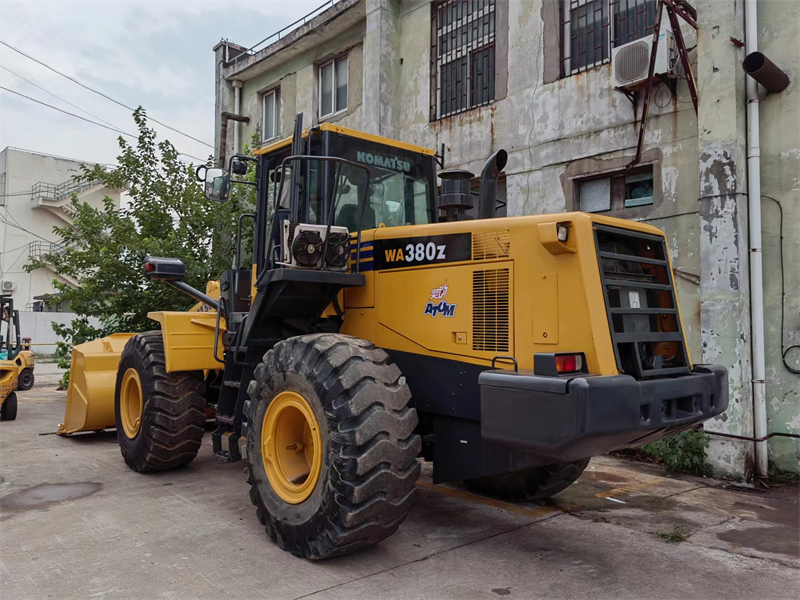 used komatsu wa380-6 loader