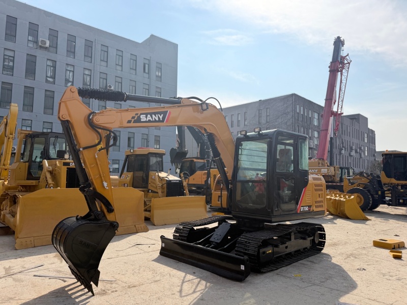 Sany excavator 7.5ton SY75c