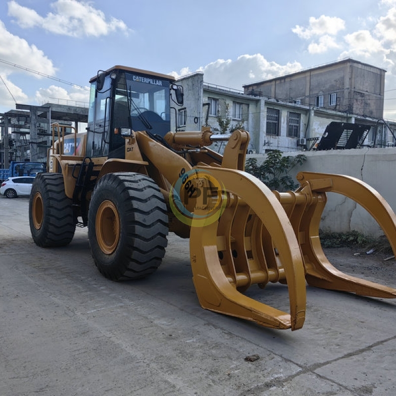 used loader cat 966h with clamp