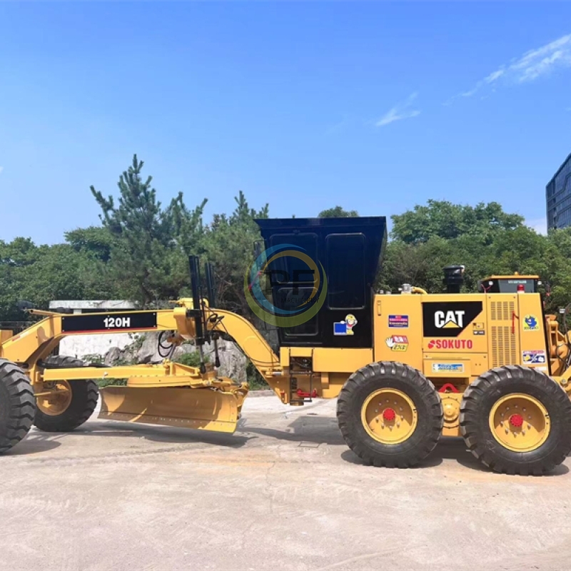 Cat 120h motor grader 