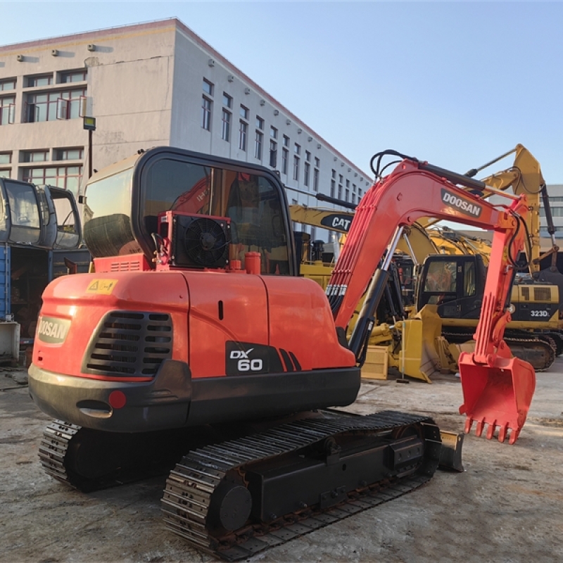 doosan dx60 mini excavator