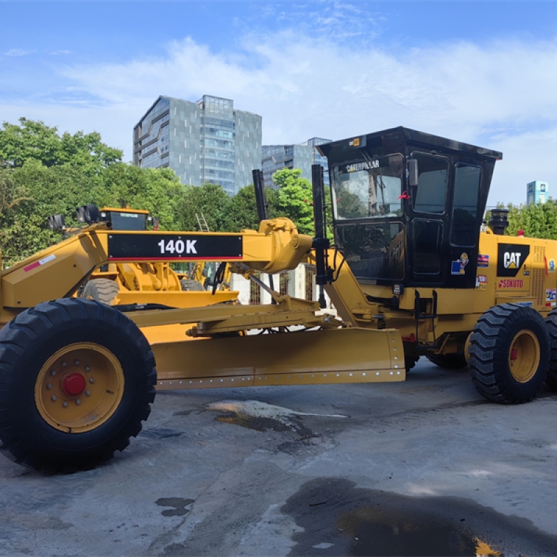 cat 140k motor grader used