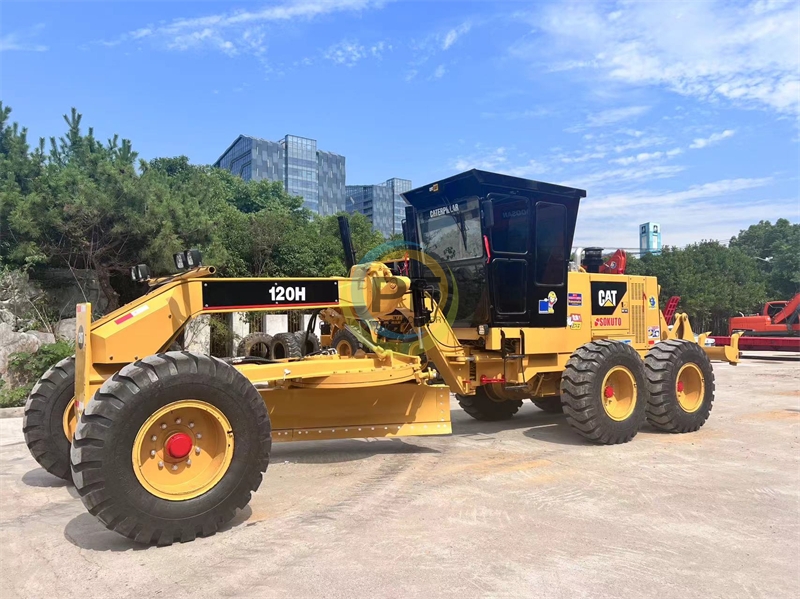 Cat 120h motor grader 