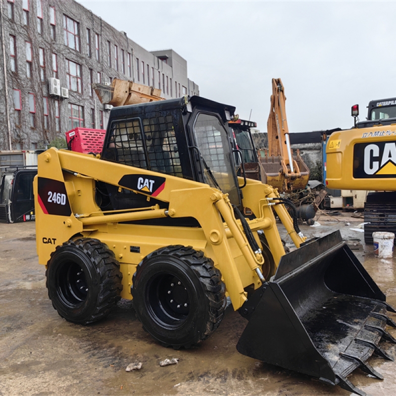 USED Cat 246D Skid Steer Loader