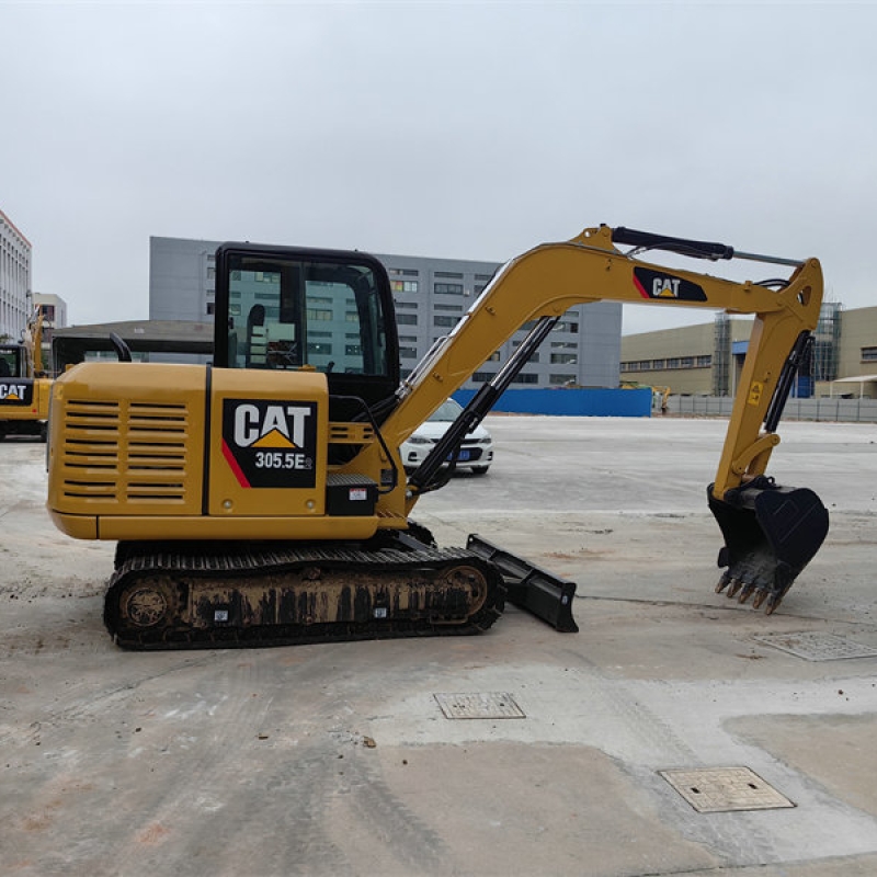 used cat 305.5e mini excavator