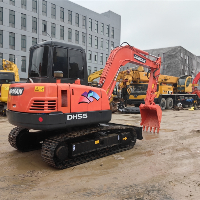 korea doosan excavator dh55 for sale