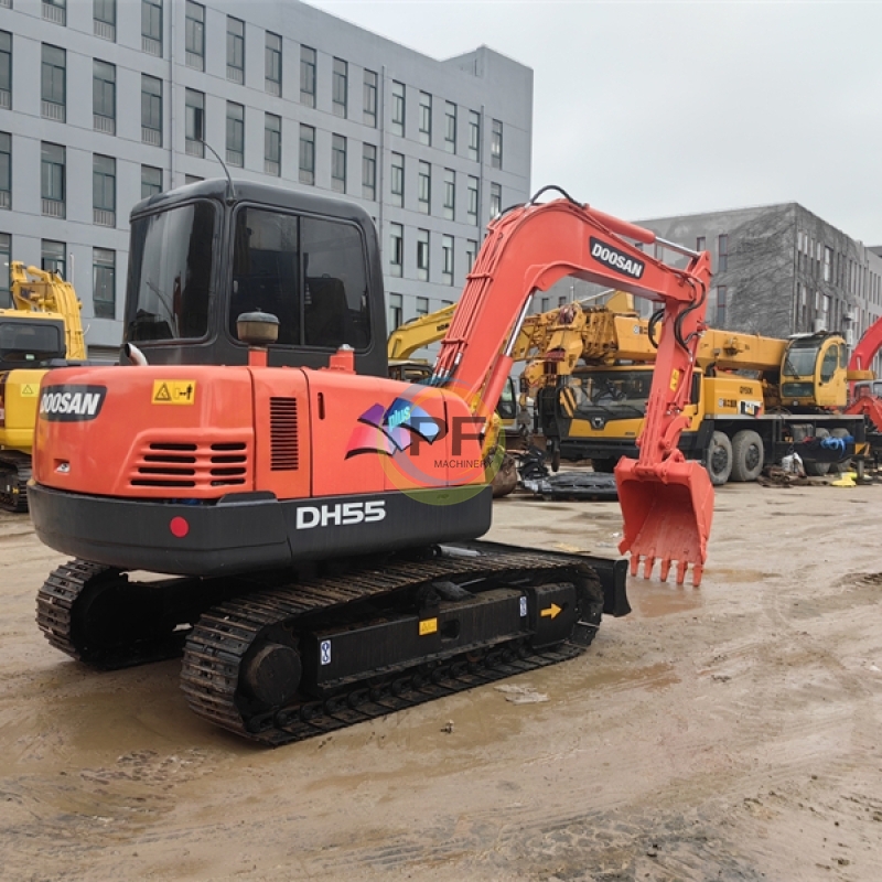 korea doosan excavator dh55 for sale