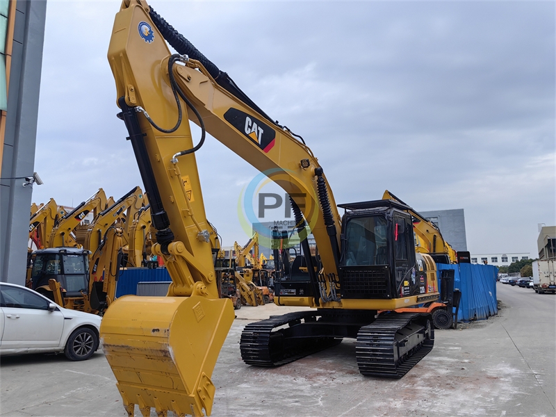 Used Caterpillar 320D excavator
