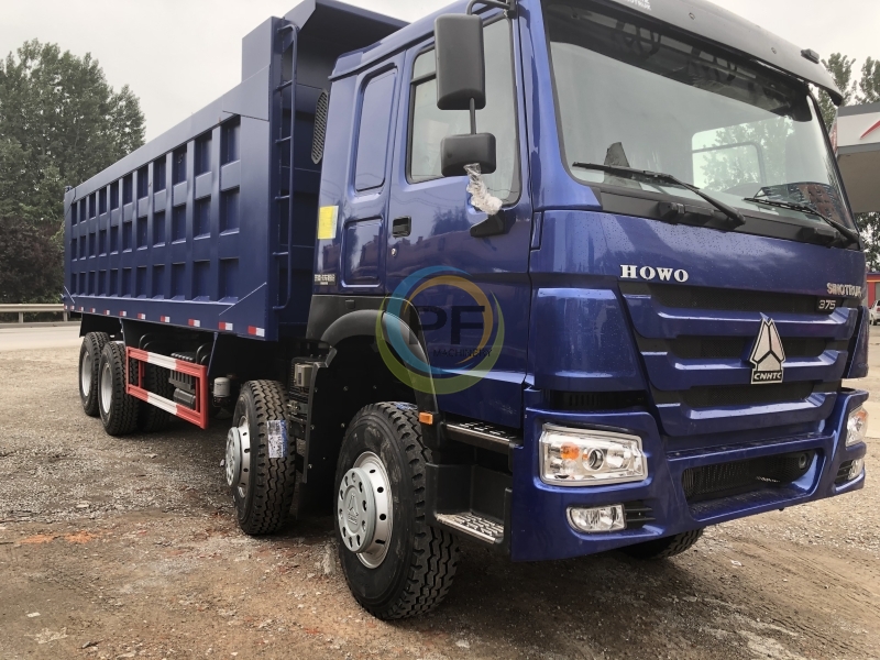 Howo 12 wheels dump truck 4x8
