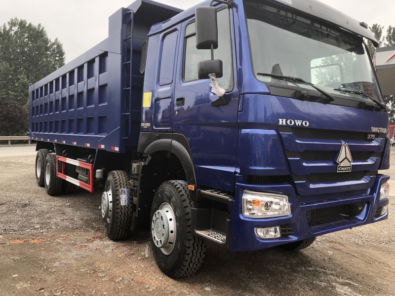 Howo 12 wheels dump truck 4x8