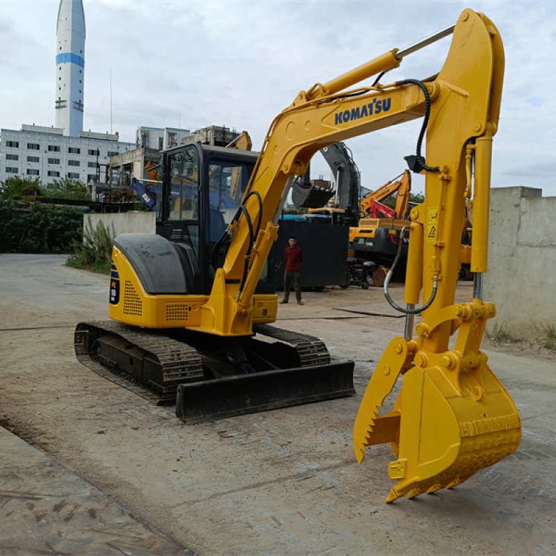 used komatsu excavator pc55MR