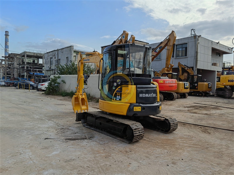 used komatsu excavator pc55MR