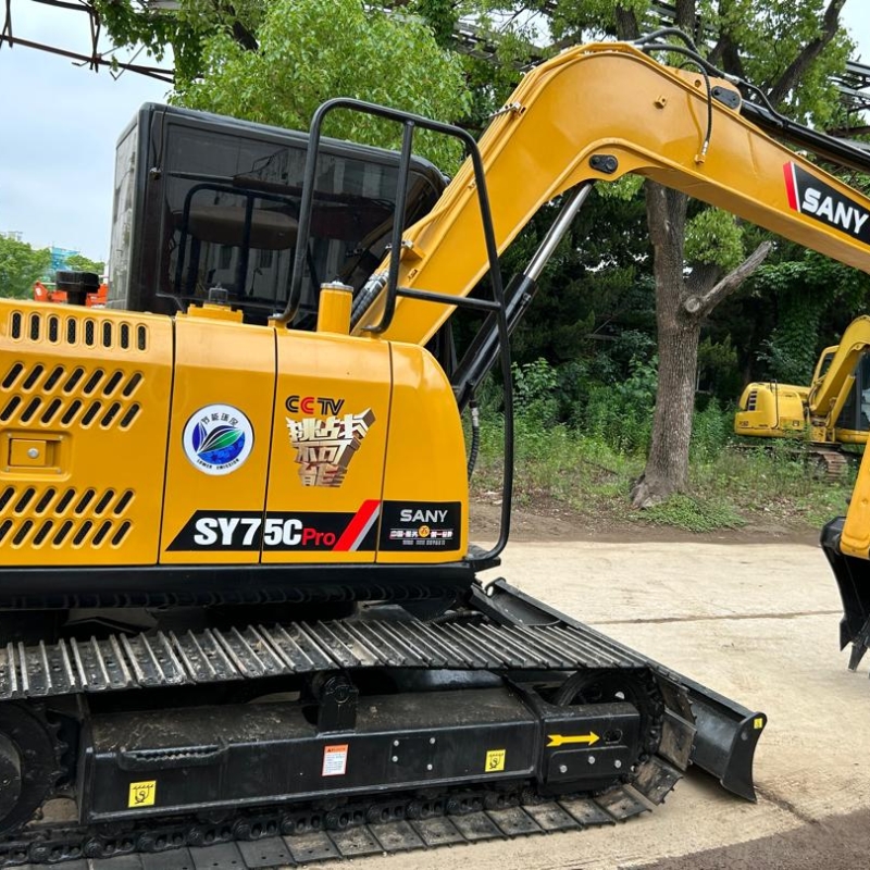used sany excavator sy75c