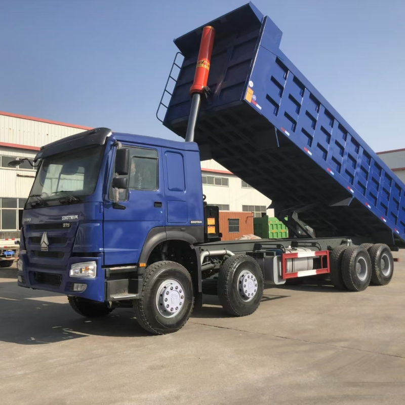 Howo 12 wheels dump truck 4x8