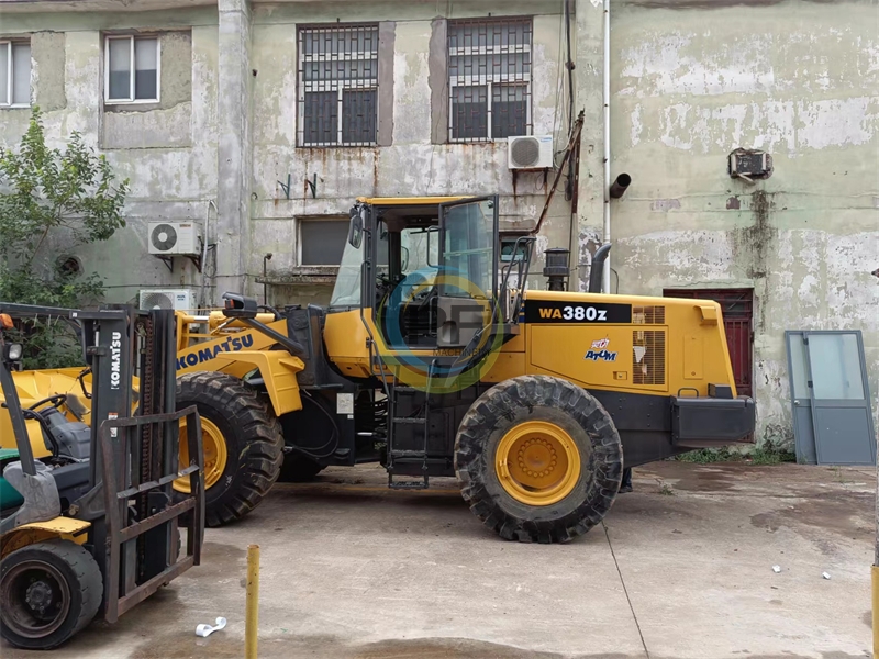 used komatsu wa380-6 loader